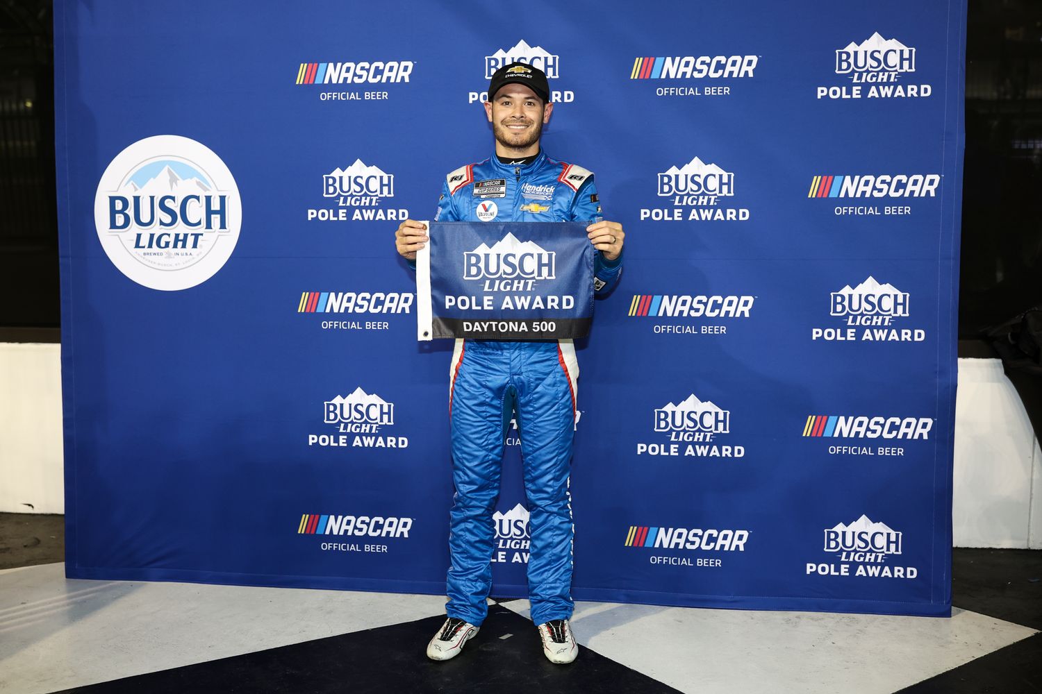 Larson, Bowman on front row for Daytona 500